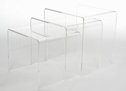 clear nesting tables