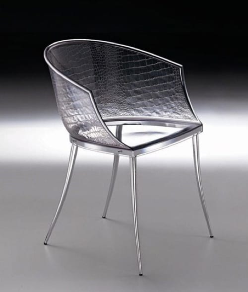 glass chair