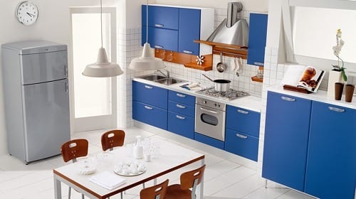 Colored Kitchen Cabinets