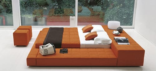 Italian platform bed