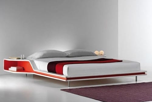 modern Italian platform bed