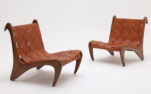 modern reclaimed wood chairs