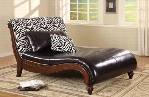 leather chaise lounge