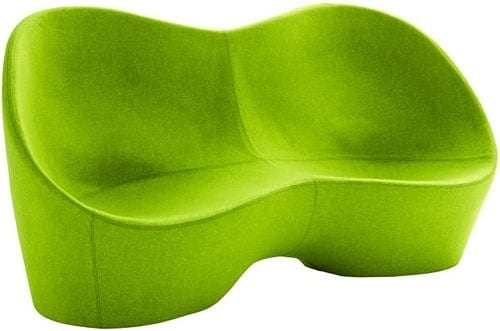 contemporary green couch