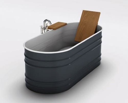 steel bathtub