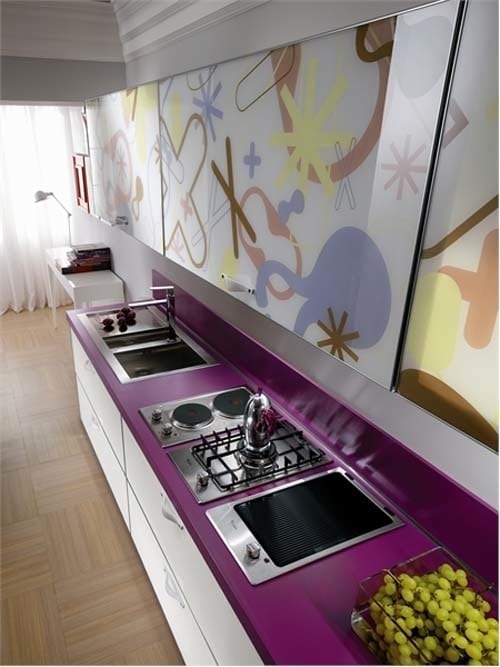 Purple Kitchen Tops