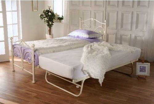 iron trundle bed