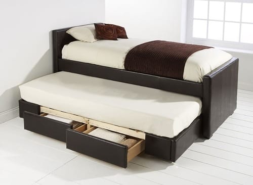trundle bed with drawers