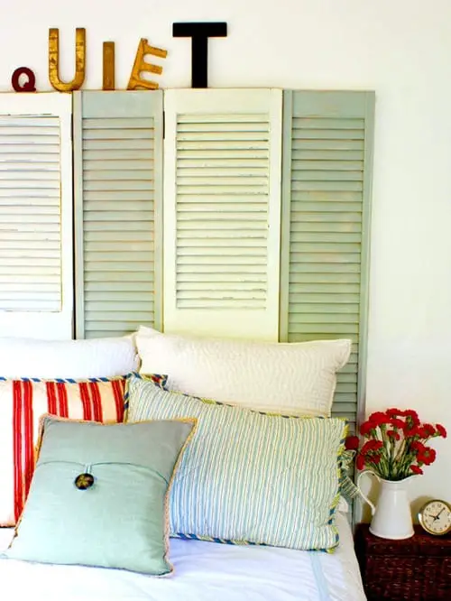 shutter headboard