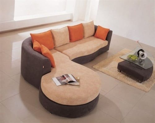 transitional sectional sofas