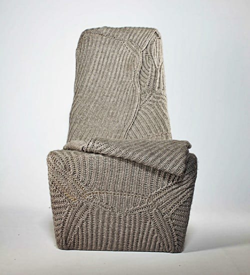 The Blanket Chair by Aga Brzostek