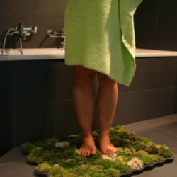 living bath mat