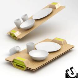 Magnetic Serving Tray from Ryan Jongwoo Choi