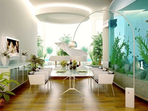 50 Wall Aquarium Pictures And Designs Furniture Fashion