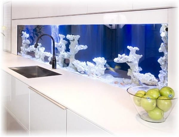 50 Wall Aquarium Design Pictures Furniture Fashion