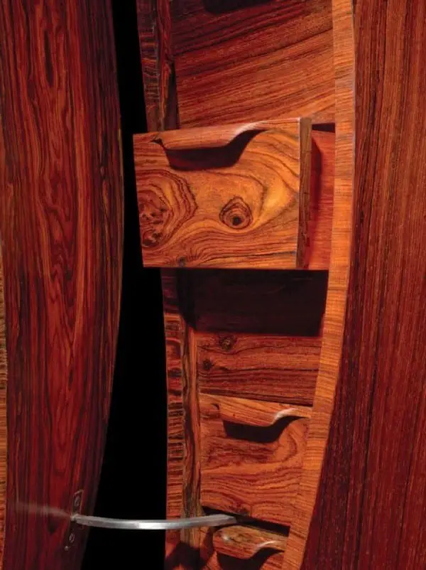 wood luxury storage 
