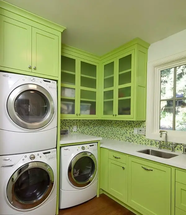 How To Brighten Your Dark Laundry Room