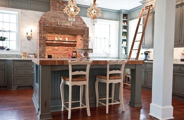 older home kitchen restored