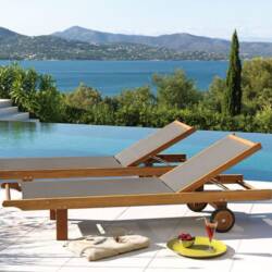Relaxing Patio Addition: Biarritz Sunbed by Roland Vlaemync