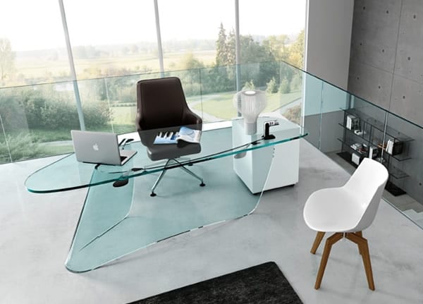 Sleek and Simply Stated: The Graph Desk by Fiam