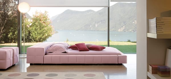 pink bed design ideas