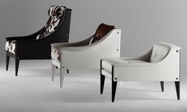 sofa and chairs by Poltrona Frau