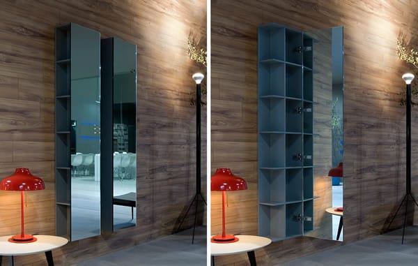 mirrored wall cabinets