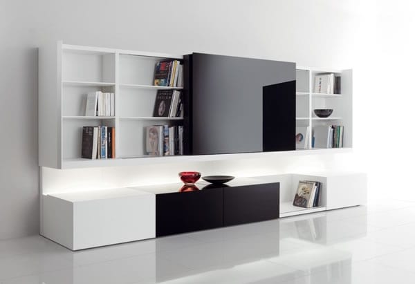 Sophisticated Storage Idea: Newind Wall Unit by Acerbis