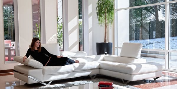 moveable arms sofa