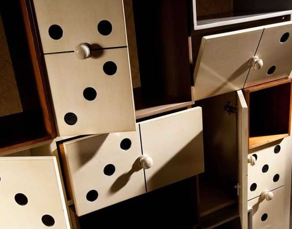 Epitome of Ingenious: The Domino Cabinet by Lola Glamour