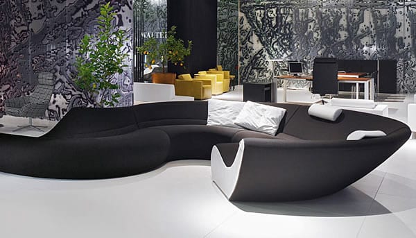 Fluid Entertaining: Circle Seating by Walter Knoll