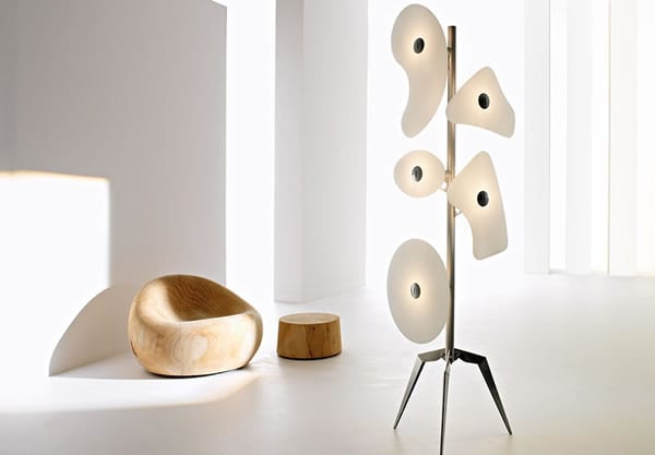 Illuminating Sculpture: Orbital Floor Lamp