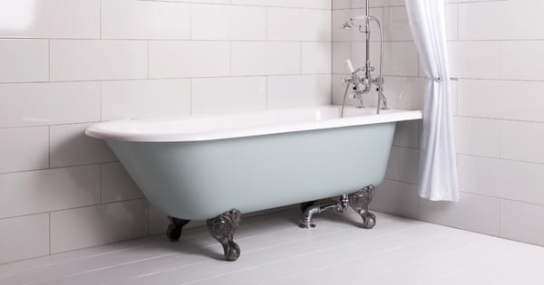 The Freestanding Painted Bathtub by Albion Bath Co.