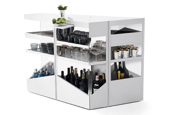 The Qbist Bar by Opinion Ciatti: The Ultimate in Entertaining