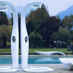 Innovative Bathing: The Dyno Outdoor Shower by Myyour
