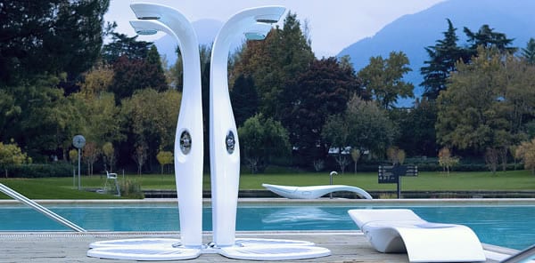 Innovative Bathing: The Dyno Outdoor Shower by Myyour