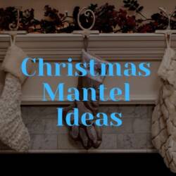 Design Ideas using White Christmas Mantels In 2021