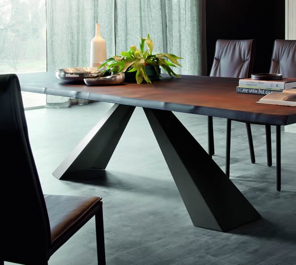 dramatic dining table