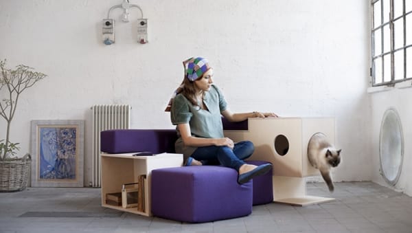 Dual Comfort: Nestore Pet Friendly Armchair by Formabilio