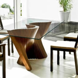 Modern Movement: Wave Table by Kenneth Cobonpue