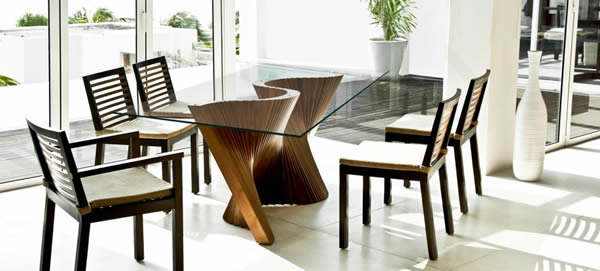 Modern Movement: Wave Table by Kenneth Cobonpue