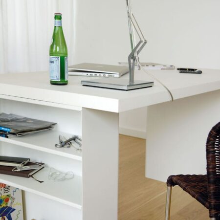 Modern storage desk