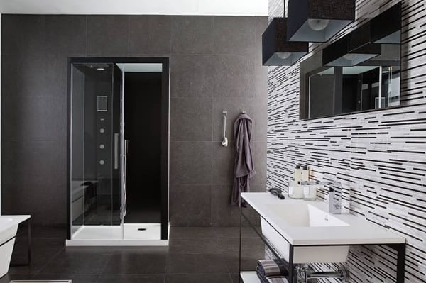 Showering Luxury: Suite Single Shower Cabin by System Pool