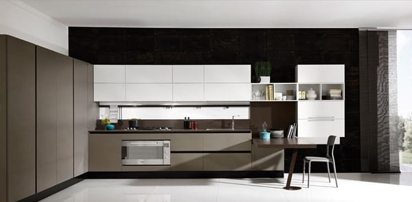 Creative Space Planning: Volare Kitchen by Aran Cucine