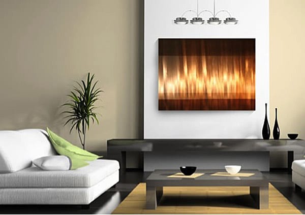 Make Your Wall Art Metallic with Moz Designs