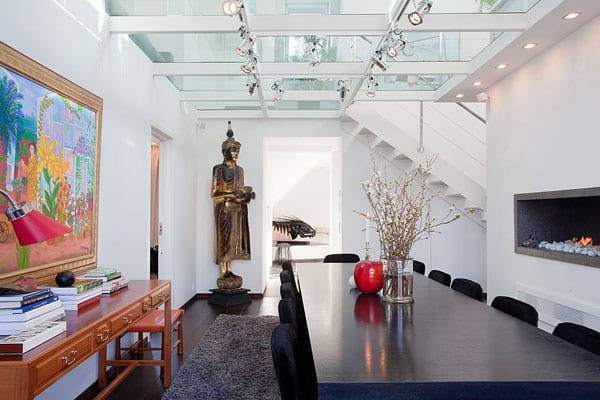 Dining Rooms with Skylights