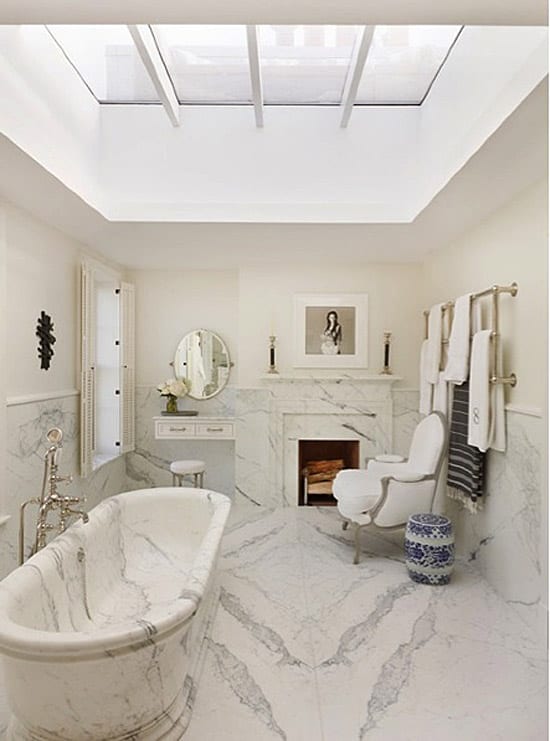 Bathroom with a Skylight