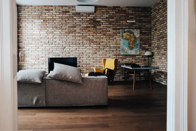 Brick Accent Wall Living Room