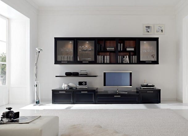 black luxury livingroom furniture
