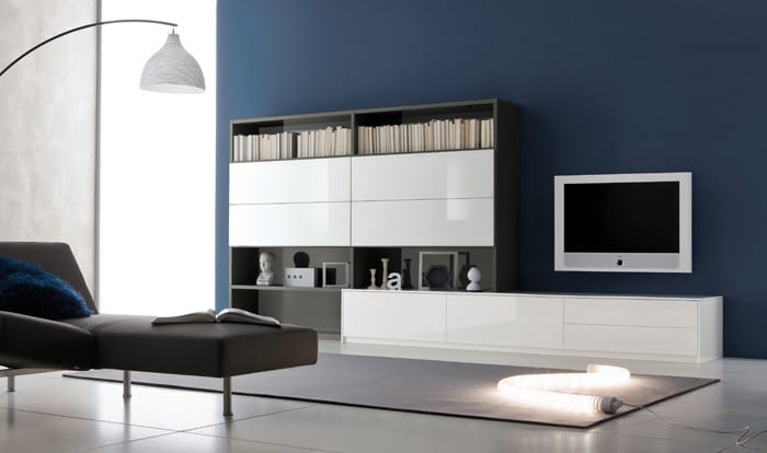 The Mediante Bookcase by Santarossa: Customized Storage